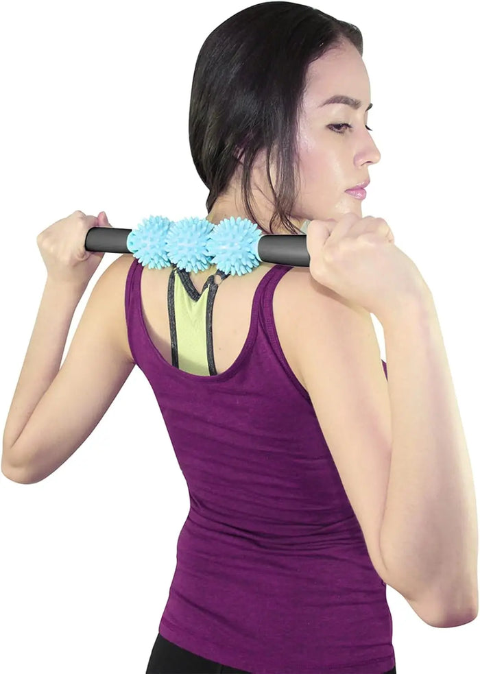SMR 3-Ball Fascia Roller — Deep Tissue Cellulite & Muscle Relief