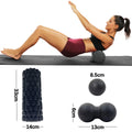 SMR Foam Roller Recovery Kit — 3-Piece EPP Set for Yoga, Gym & Full Body Relief