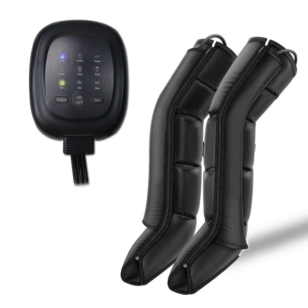 SMR Pneumatic Leg Compression System — Calf & Foot Massager for Circulation & Recovery